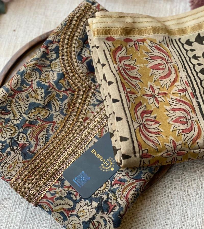 Maheshwari Silk with Gota Patti Detailing - Rose Pink