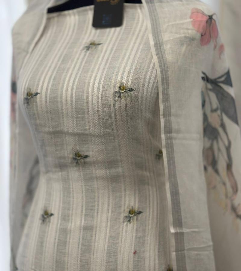 Subtle Printed Elegance - Rose Pink