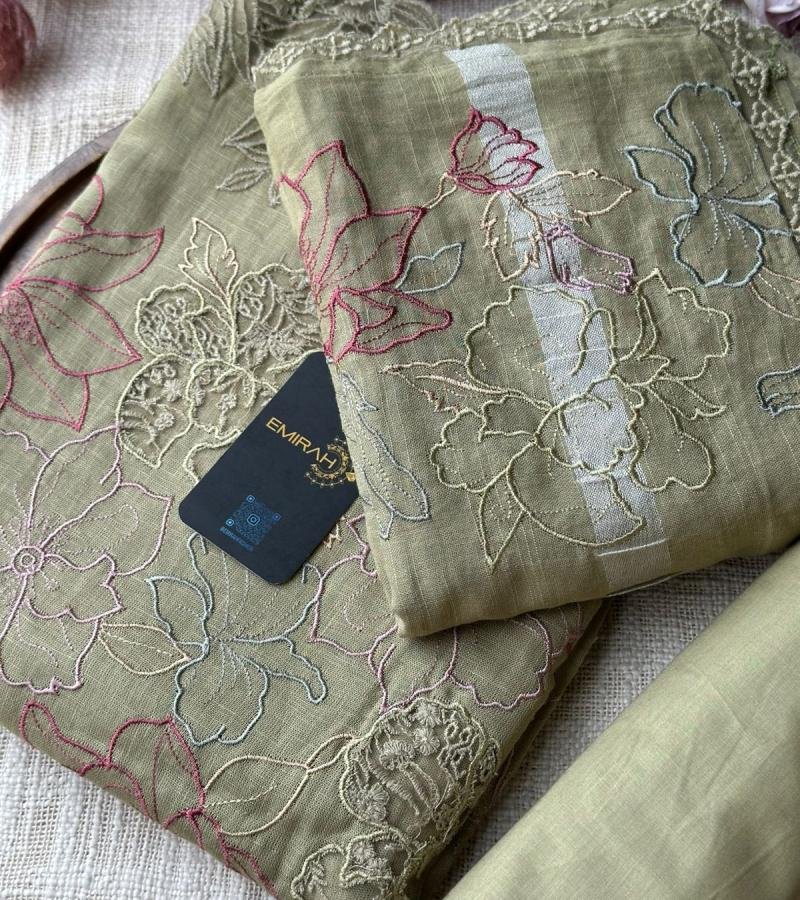  Earthy Bloom Pure Linen - Rose Pink