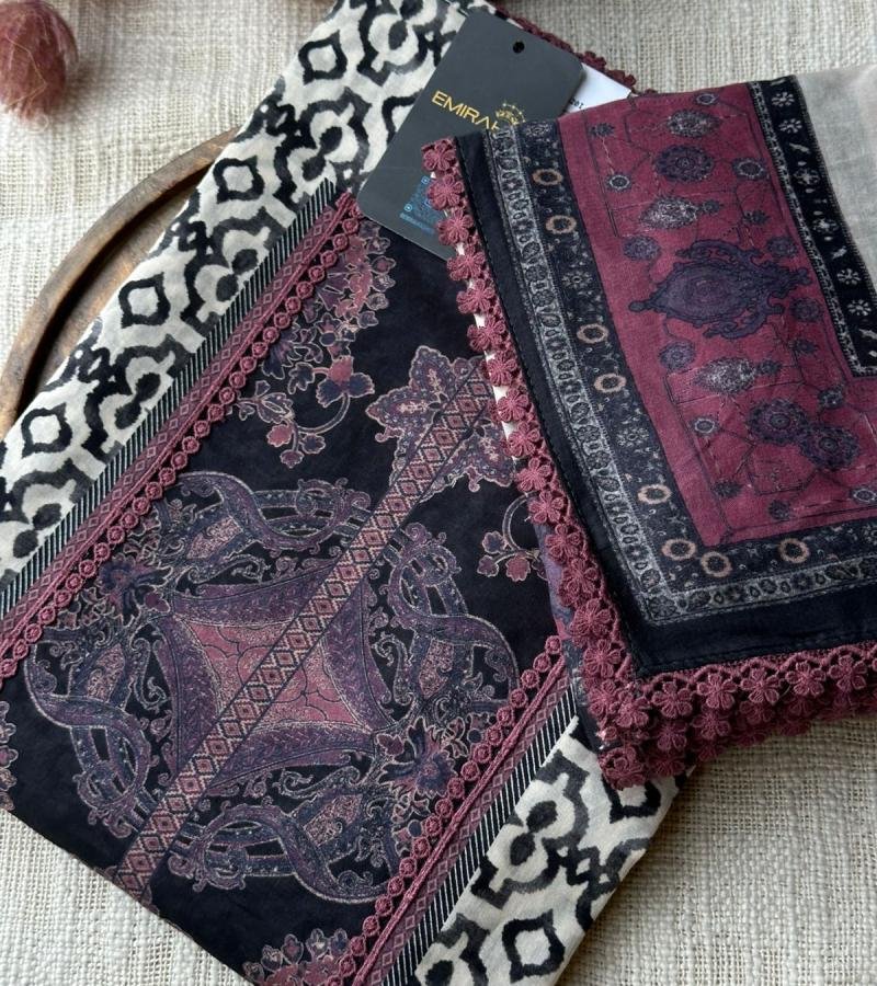 Vintage Noir Cotton Charm - Charcoal Grey