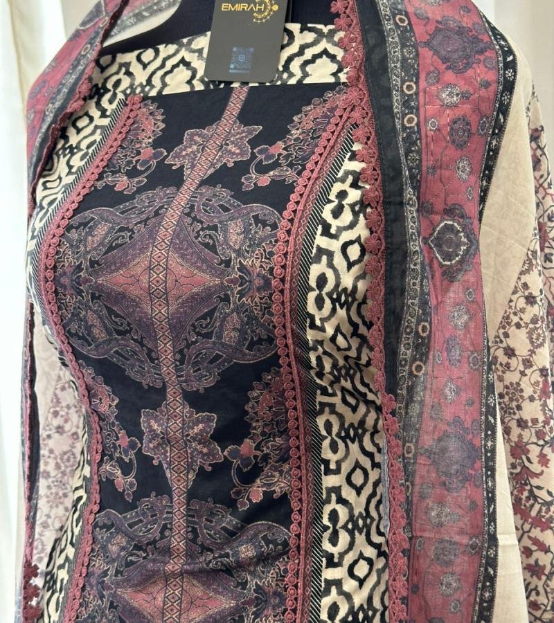 Vintage Noir Cotton Charm - Charcoal Grey