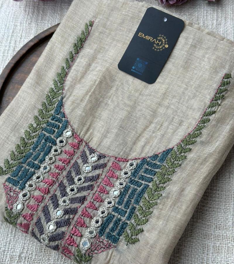  Artisan Jamdani Charm - Rose Pink