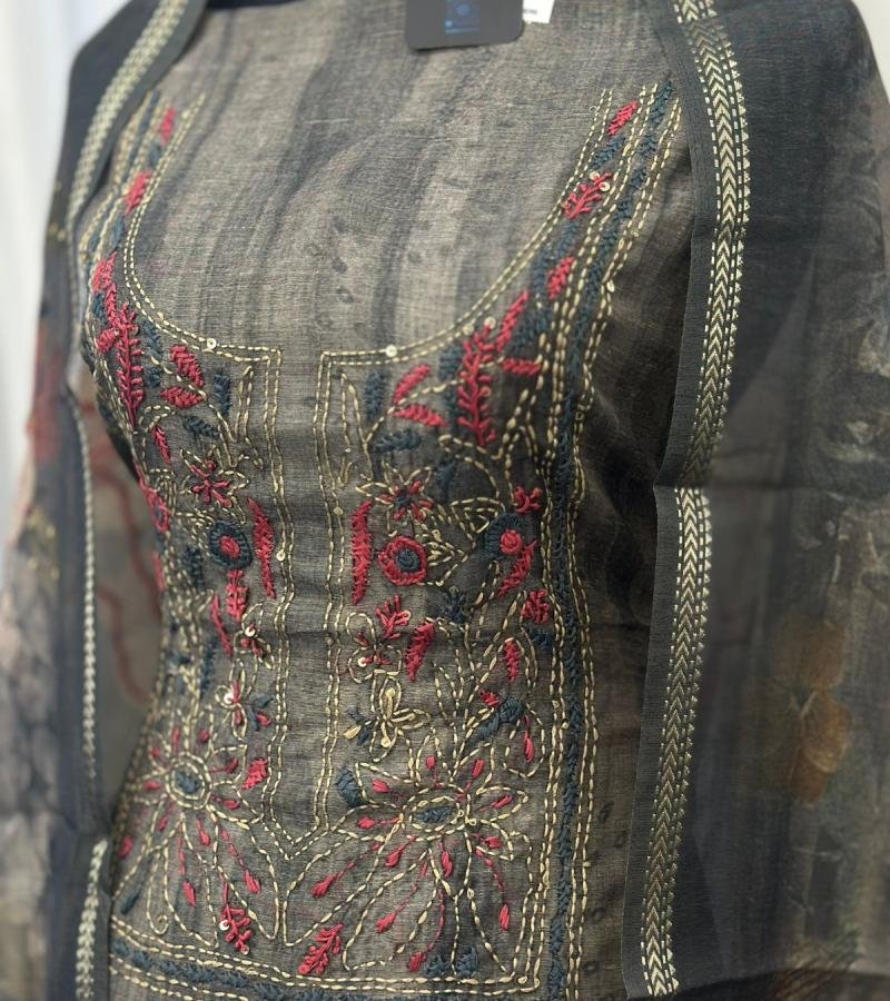 Kota Chanderi suit - Mixed Colors