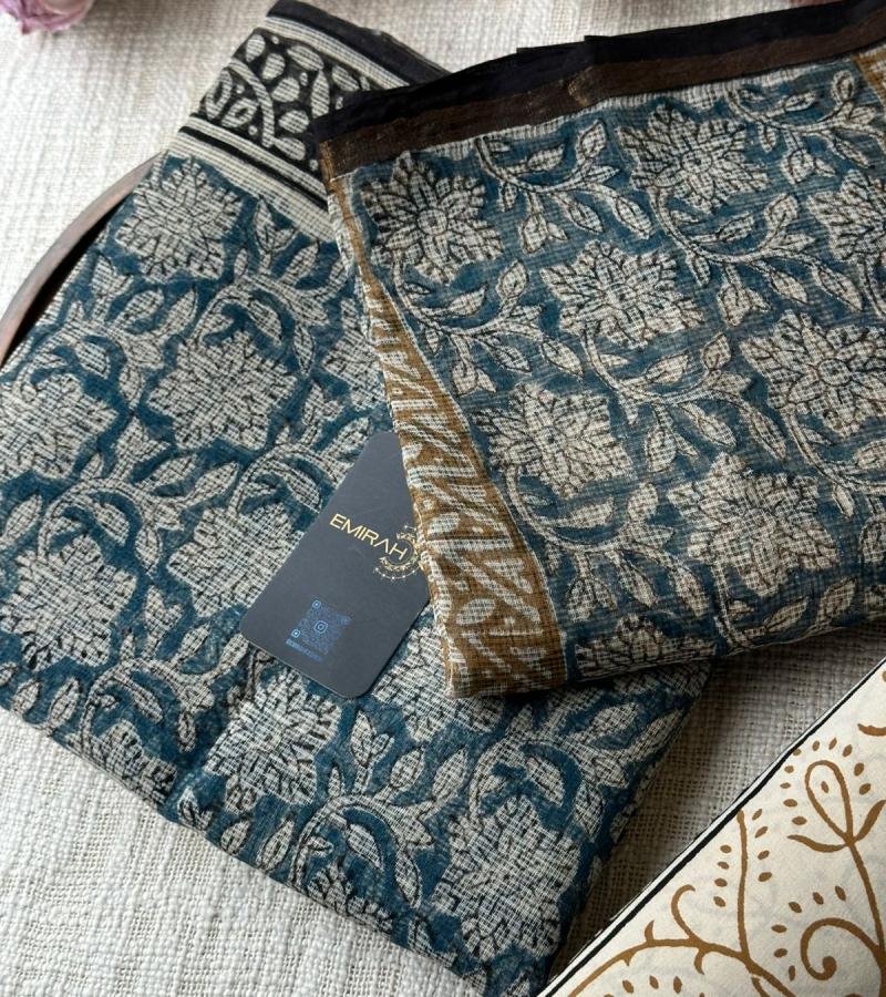 Kota Doriya Suit - Royal Blue