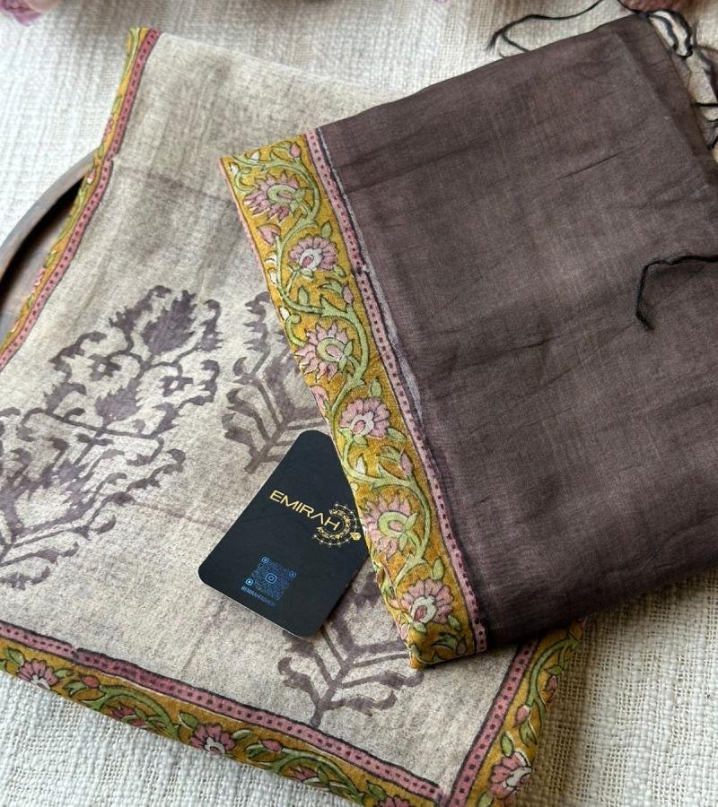 Silk Chanderi Suit - Mixed Colors