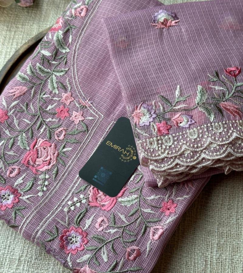 Net Kota Suit - Rose Pink