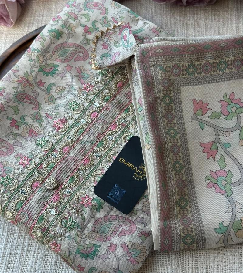 Heritage Bloom Chanderi Elegance  - Mixed Colors