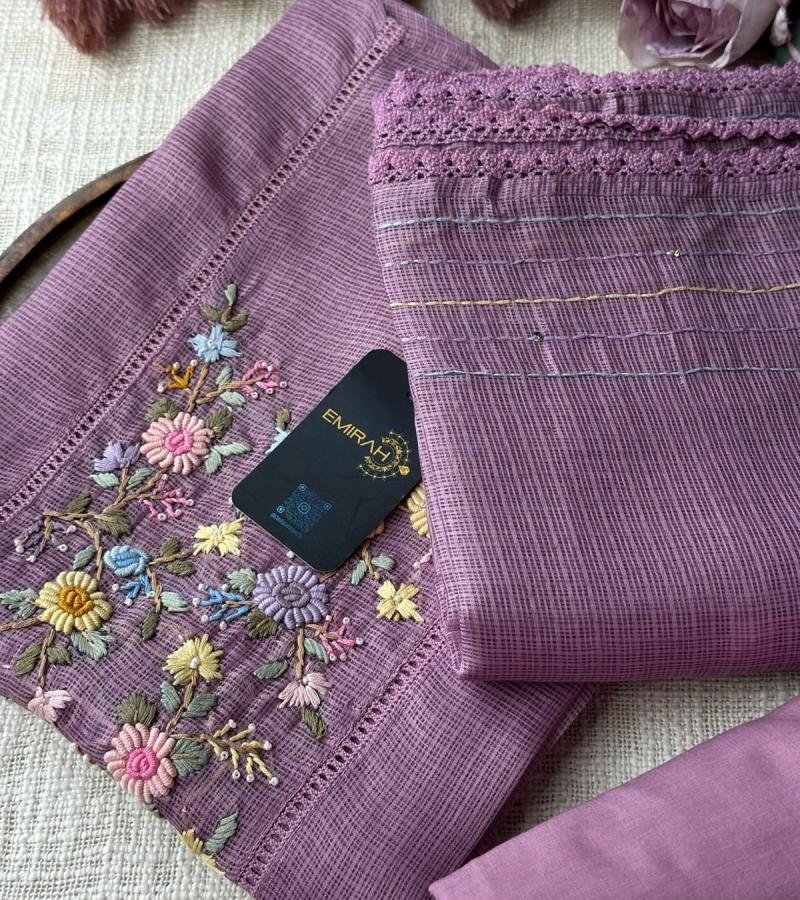 Blush Garden Silky Kota Elegance - Mixed Colors