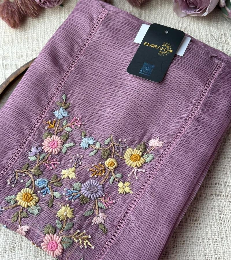 Blush Garden Silky Kota Elegance - Mixed Colors