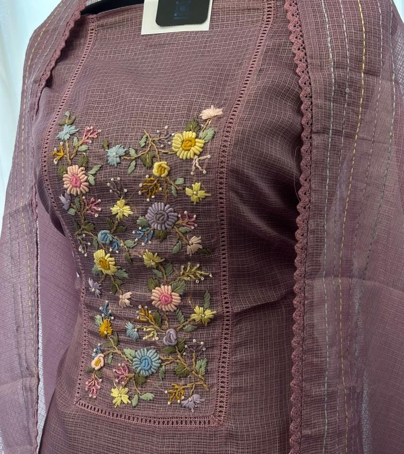 Blush Garden Silky Kota Elegance - Mixed Colors