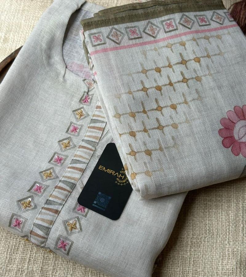 Semi Linen Suit - Mixed Colors