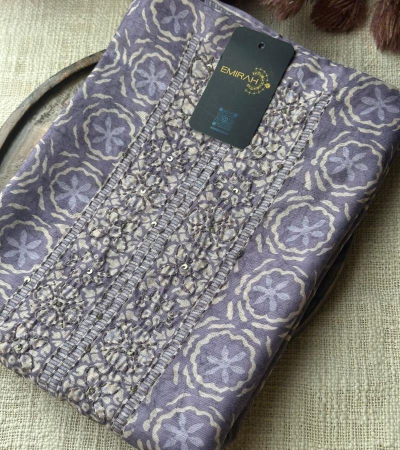 Semi Tussar Suit - Mixed Colors