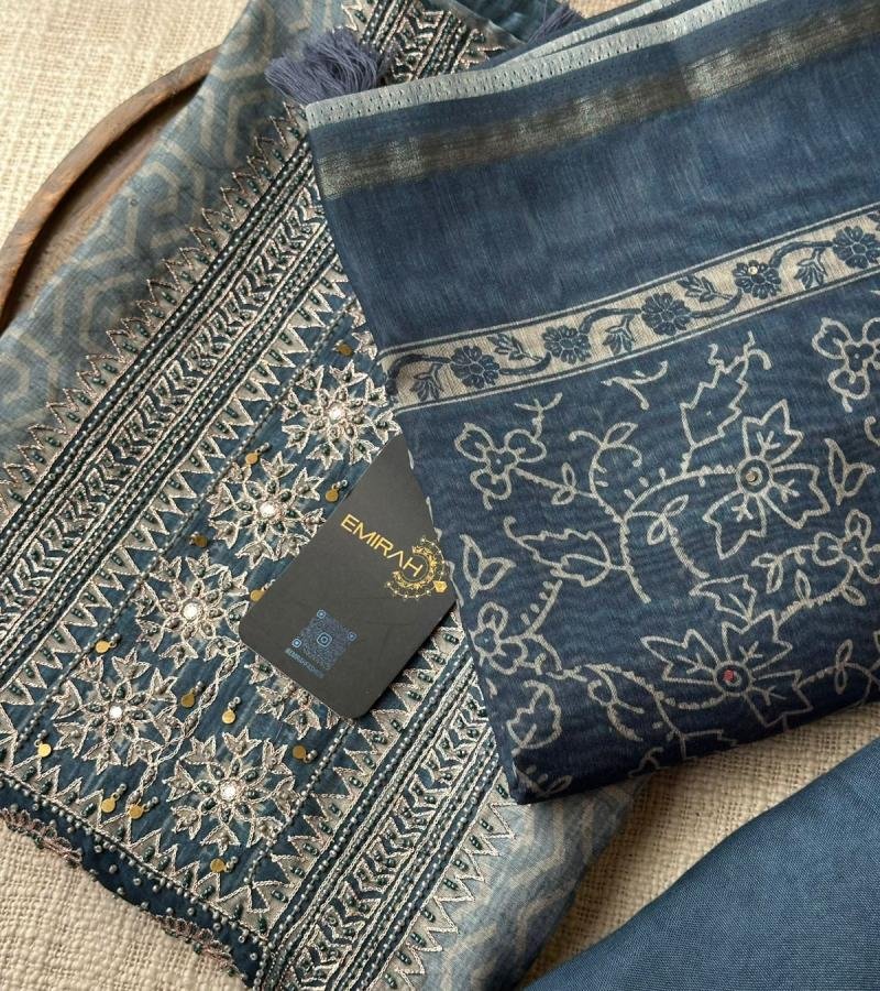 Grace Woven in Every Detail - Royal Blue