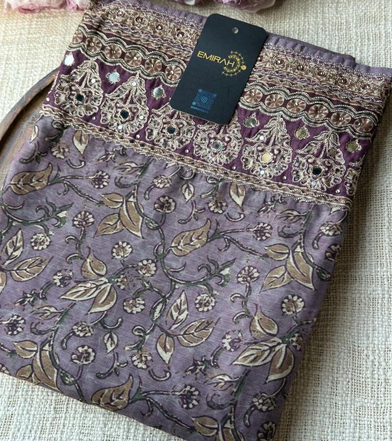 Gracefully Crafted in Chanderi - Mixed Colors
