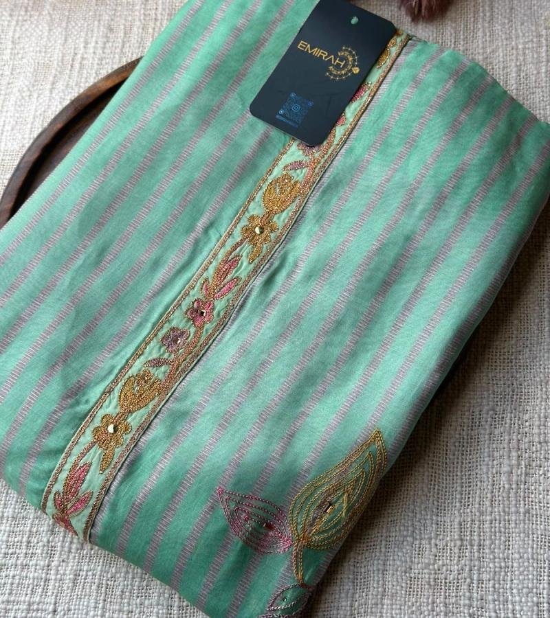 Elegant Muslin Silk Suit Set - Mixed Colors