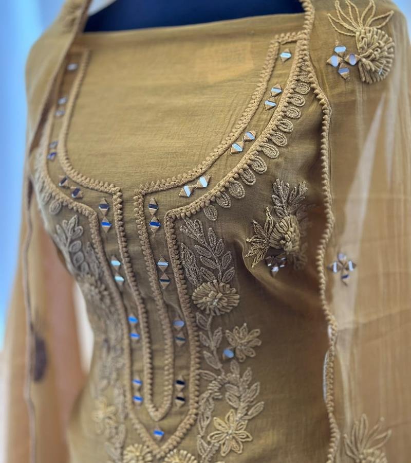 Premium Mul Chanderi Suit Set - Mixed Colors