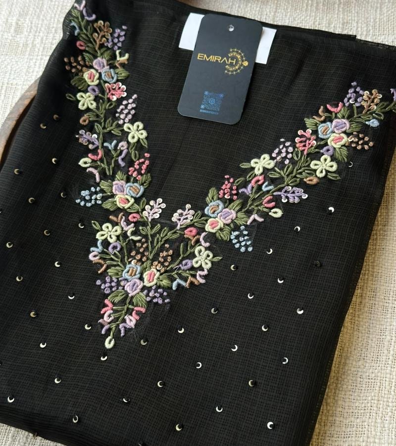 Kota Silk Suit Set - Jet Black
