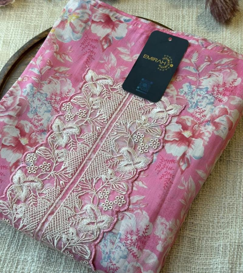 Cotton Suit Set - Rose Pink