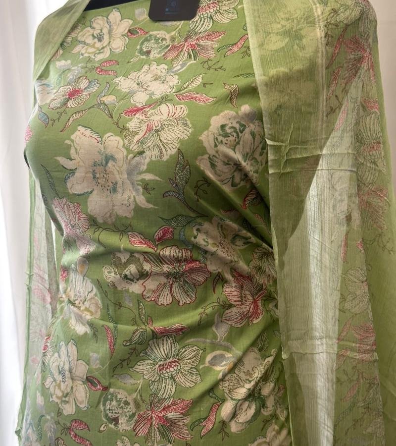 Cotton Suit Set - Emerald Green