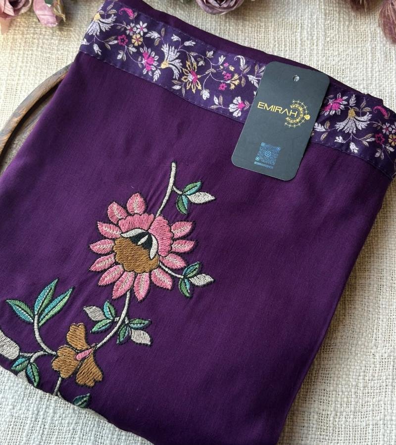 Premium Cotton Embroidered Suit Set - Mixed Colors