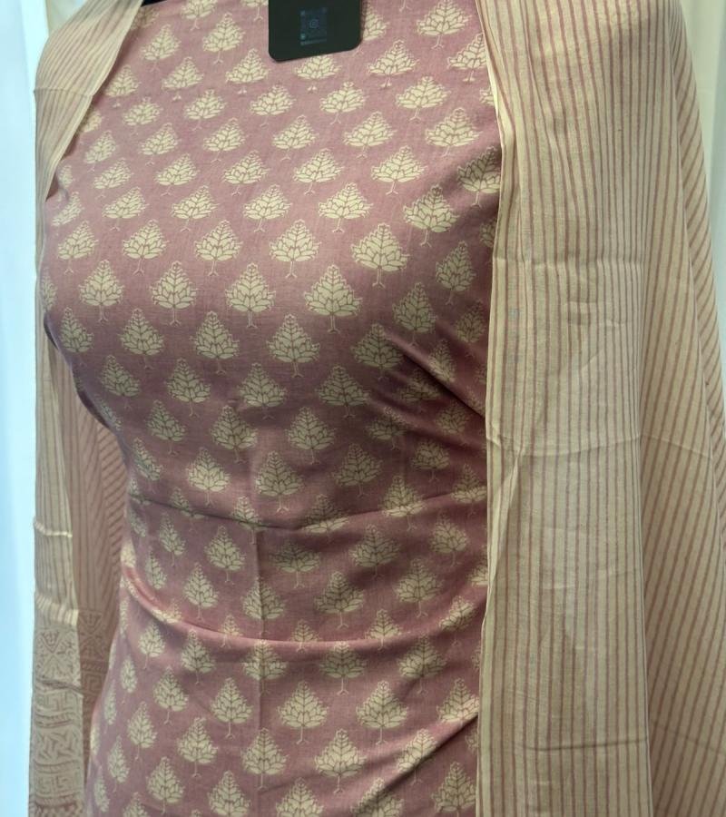 Soft Cotton Suit Set - Rose Pink