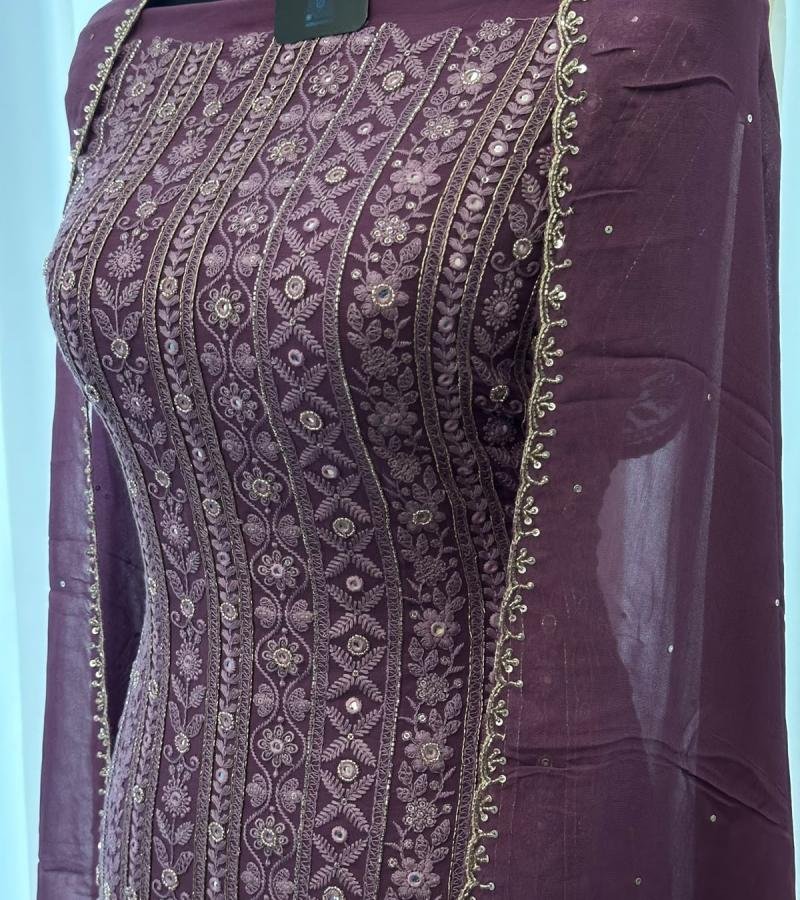 Premium Georgette Suit Set - Mixed Colors
