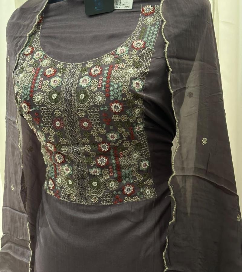 Premium Soft Organza Suit Set - Mixed Colors