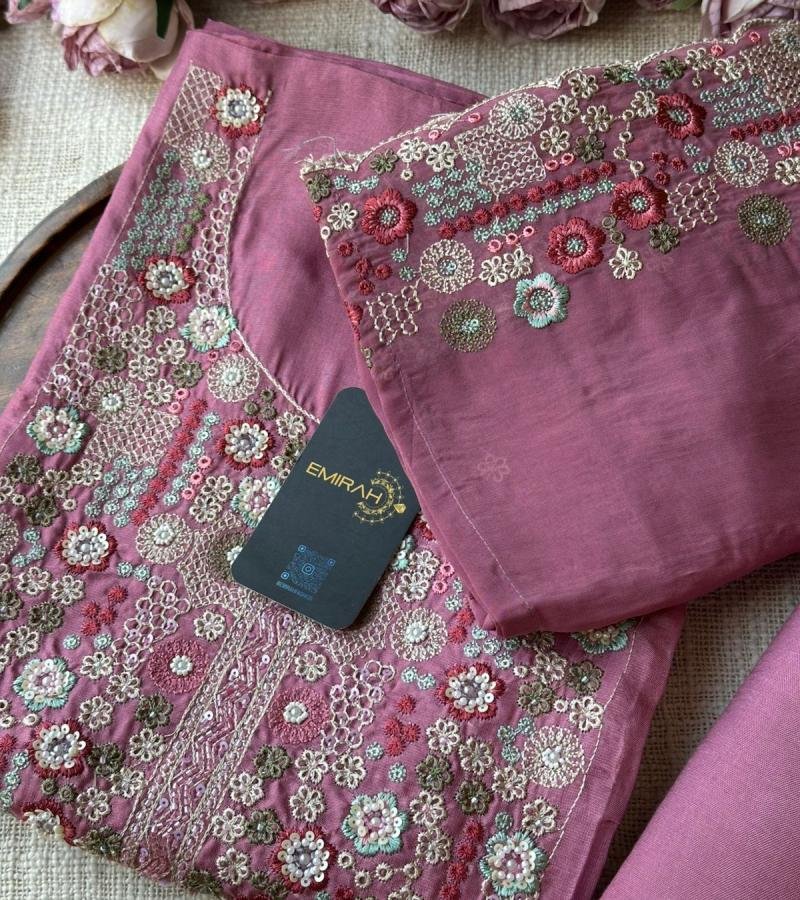 Premium Soft Organza Suit Set - Mixed Colors