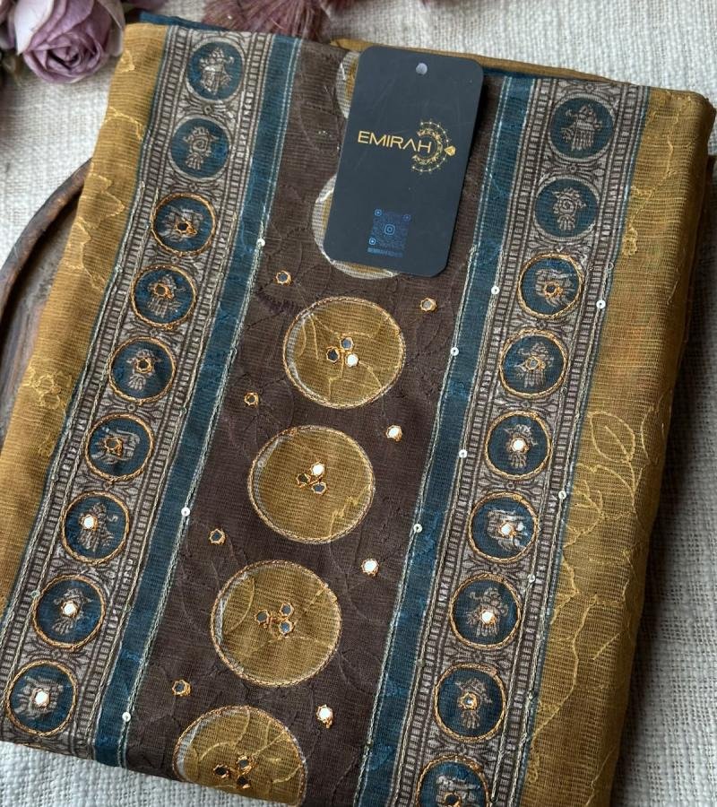 Chanderi Suit – Regal Charm - Mixed Colors