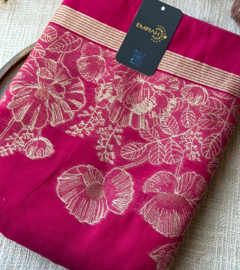 Chanderi Embroidered Elegance - Mixed Colors
