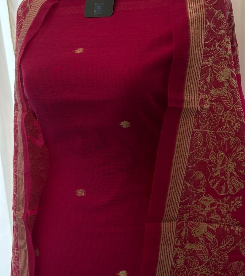 Chanderi Embroidered Elegance - Mixed Colors