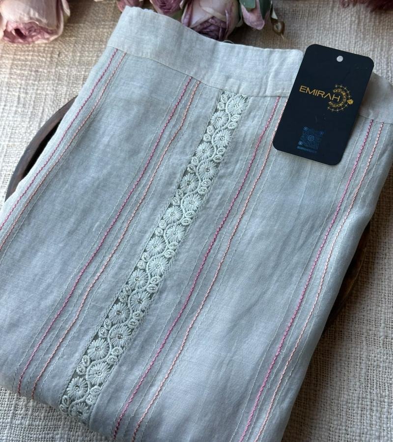 Mul Chanderi Floral Grace  - Mixed Colors