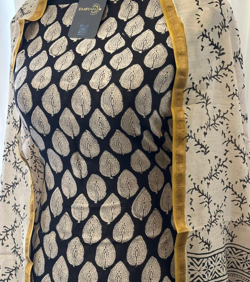 Chanderi Silk – Kalamkari Inspired Elegance - Mixed Colors