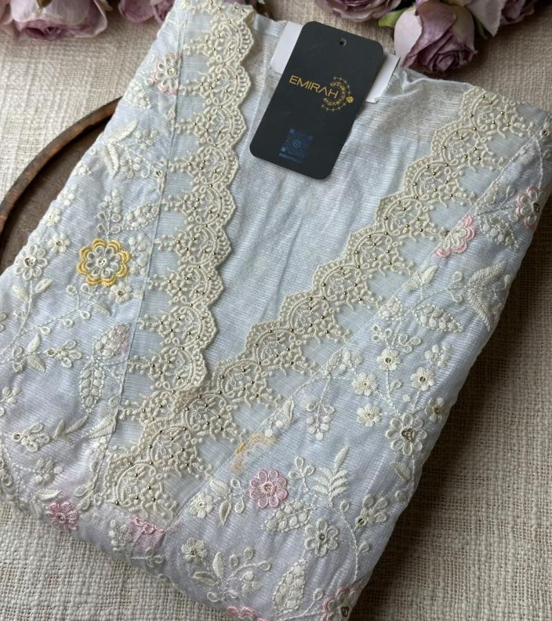 Net Kota – Delicate Floral Elegance - Mixed Colors