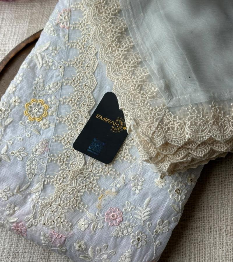 Net Kota – Delicate Floral Elegance - Mixed Colors