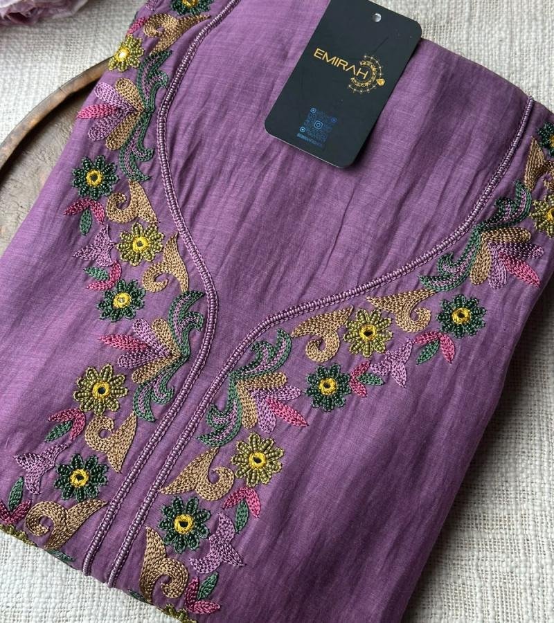 Mul Chanderi Elegance - Mixed Colors