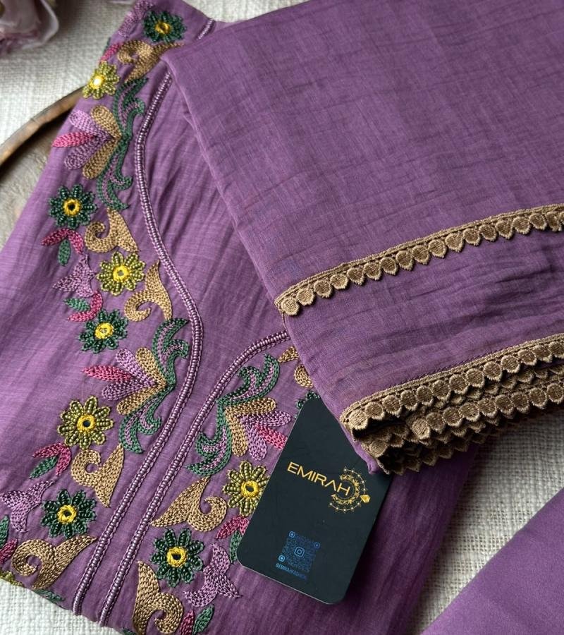 Mul Chanderi Elegance - Mixed Colors