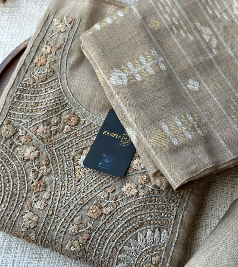 Chanderi Suit ✨ - Gold