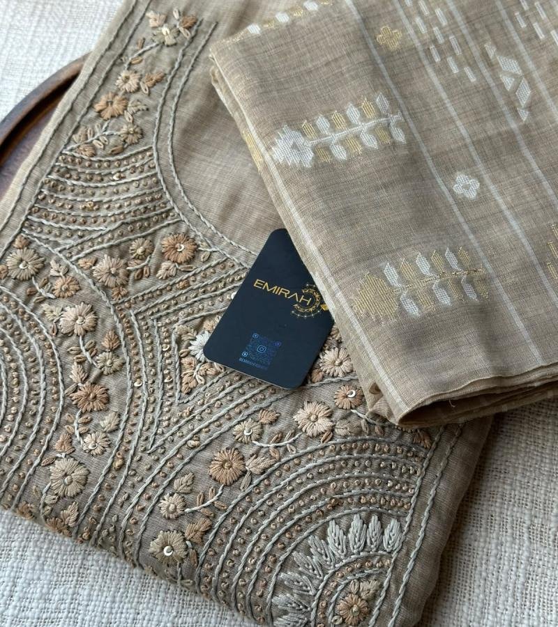 Chanderi Suit ✨ - Gold