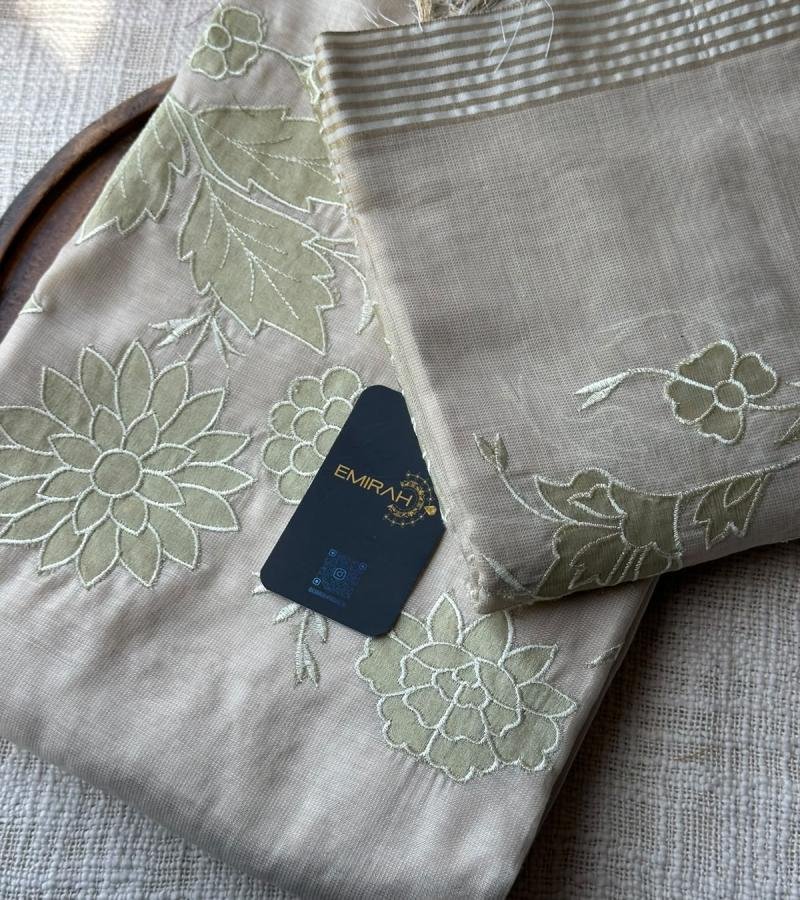 Silk Chanderi Suit  - Gold