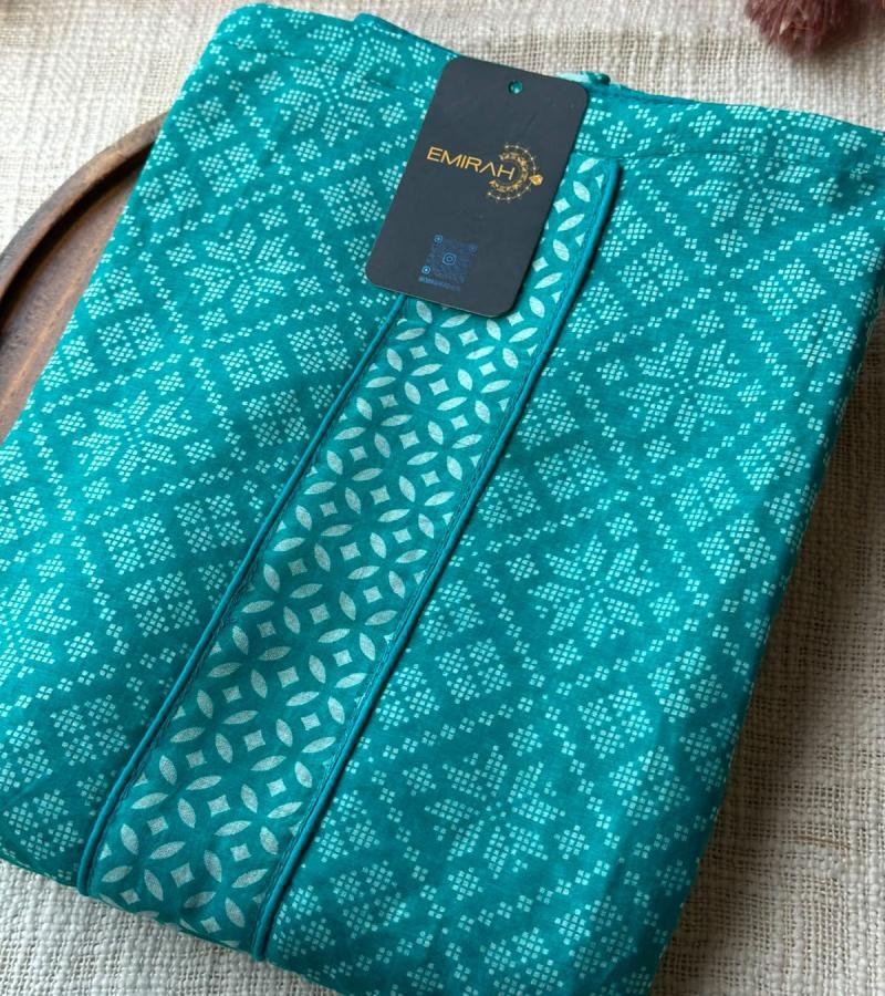 Gadwal Silk Suit ✨ - Mixed Colors