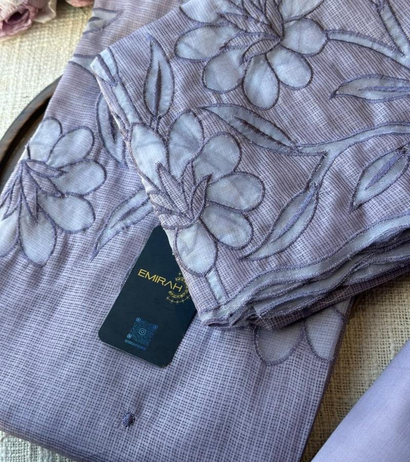 Lavender Silky Kota Elegance  - Mixed Colors