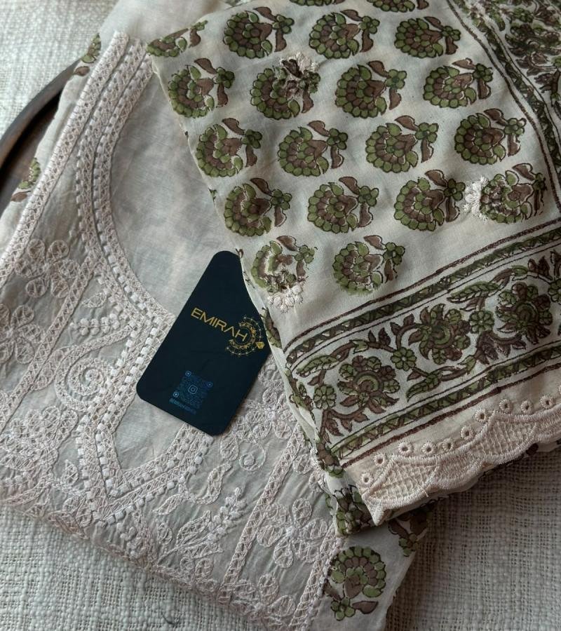 Raw Silk Suit  - Mixed Colors