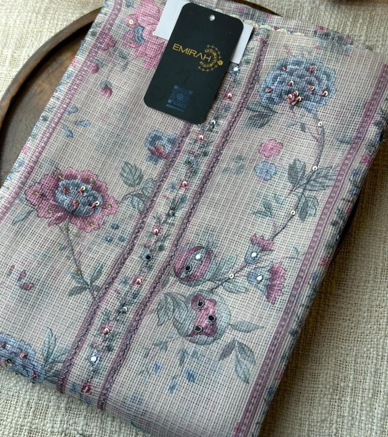 Kota Silk Floral Suit - Mixed Colors