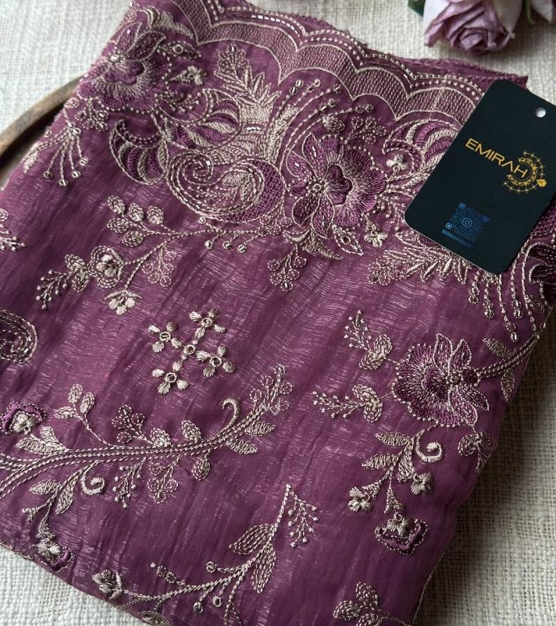 Tissue Silk Suit – Plum Wine - Mixed Colors