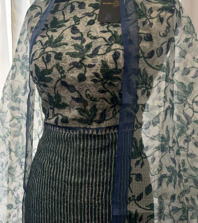 Net Kota Floral Suit - Mixed Colors