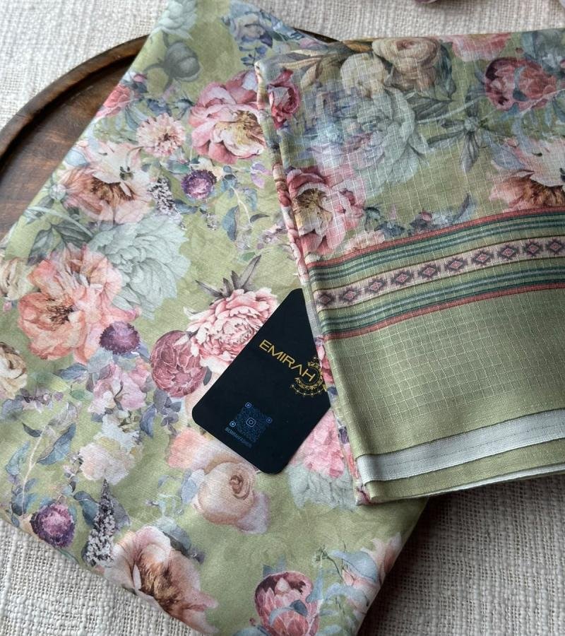 Soft Cotton Floral Suit  - Mixed Colors