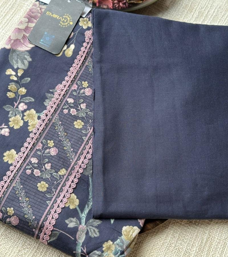 Fine Cotton Unstitched Suit - Mixed Colors