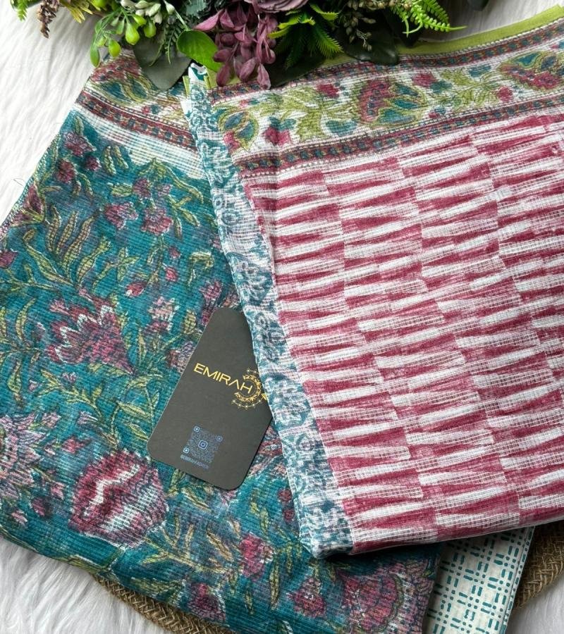 Exquisite Kota Doriya Suit - Mixed Colors