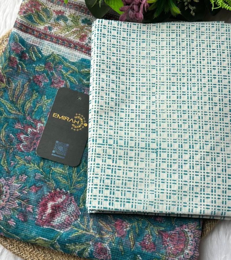 Exquisite Kota Doriya Suit - Mixed Colors